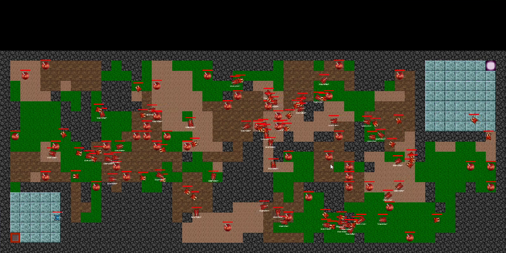 Procedural map generation